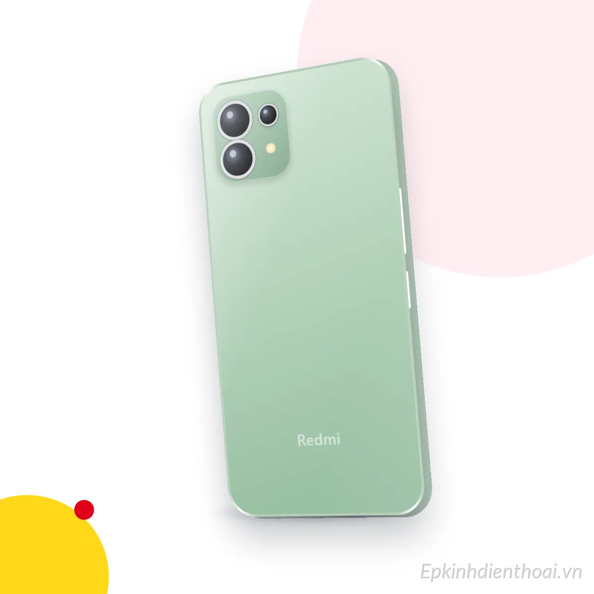 Mặt sau điện thoại Redmi M4 Pro (ảnh minh hoạ)