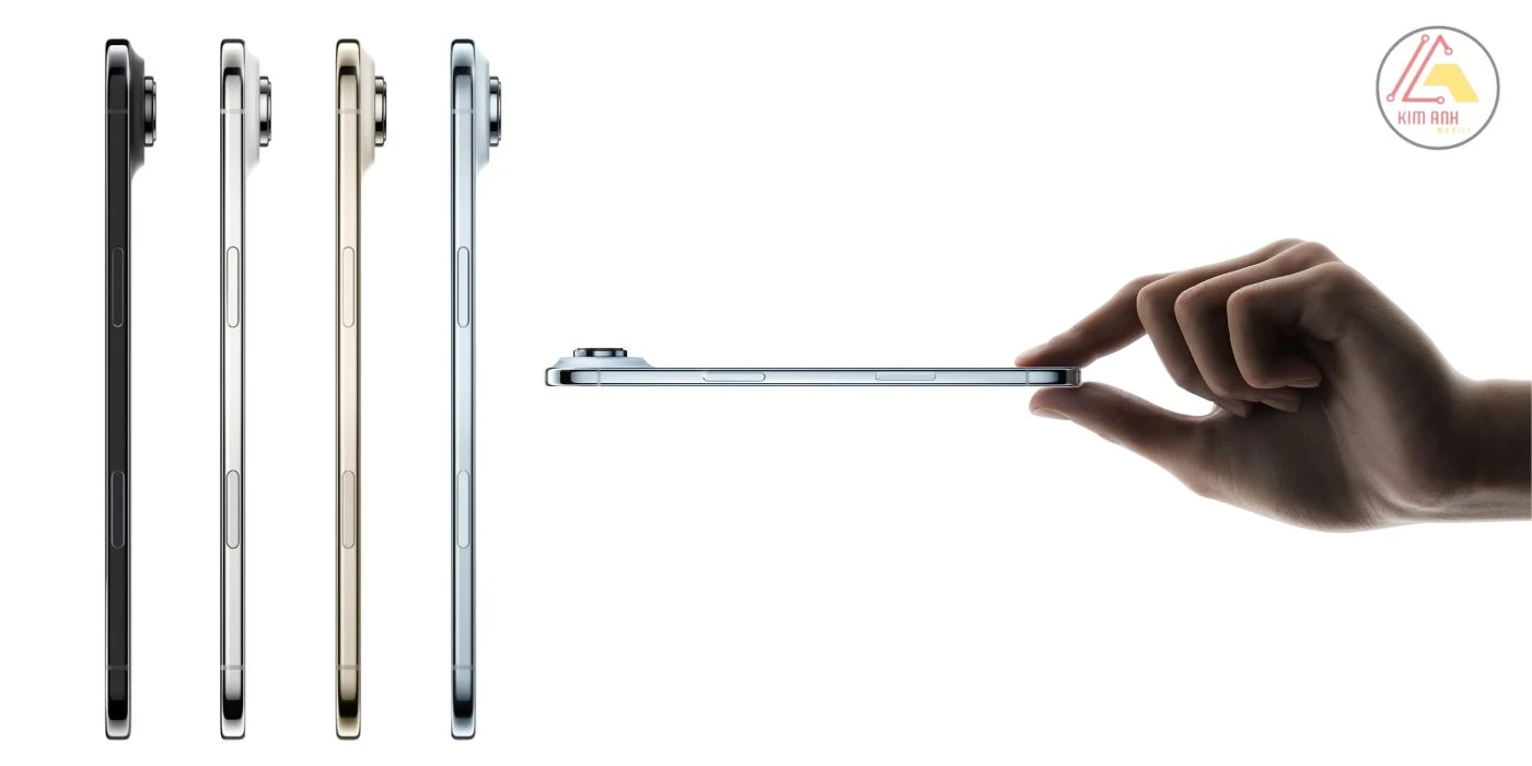Điện thoại iPhone 15 Pro Max các màu titan đen, trắng, xanh chính hãng tại Kim Anh Mobile Đà Nẵng.