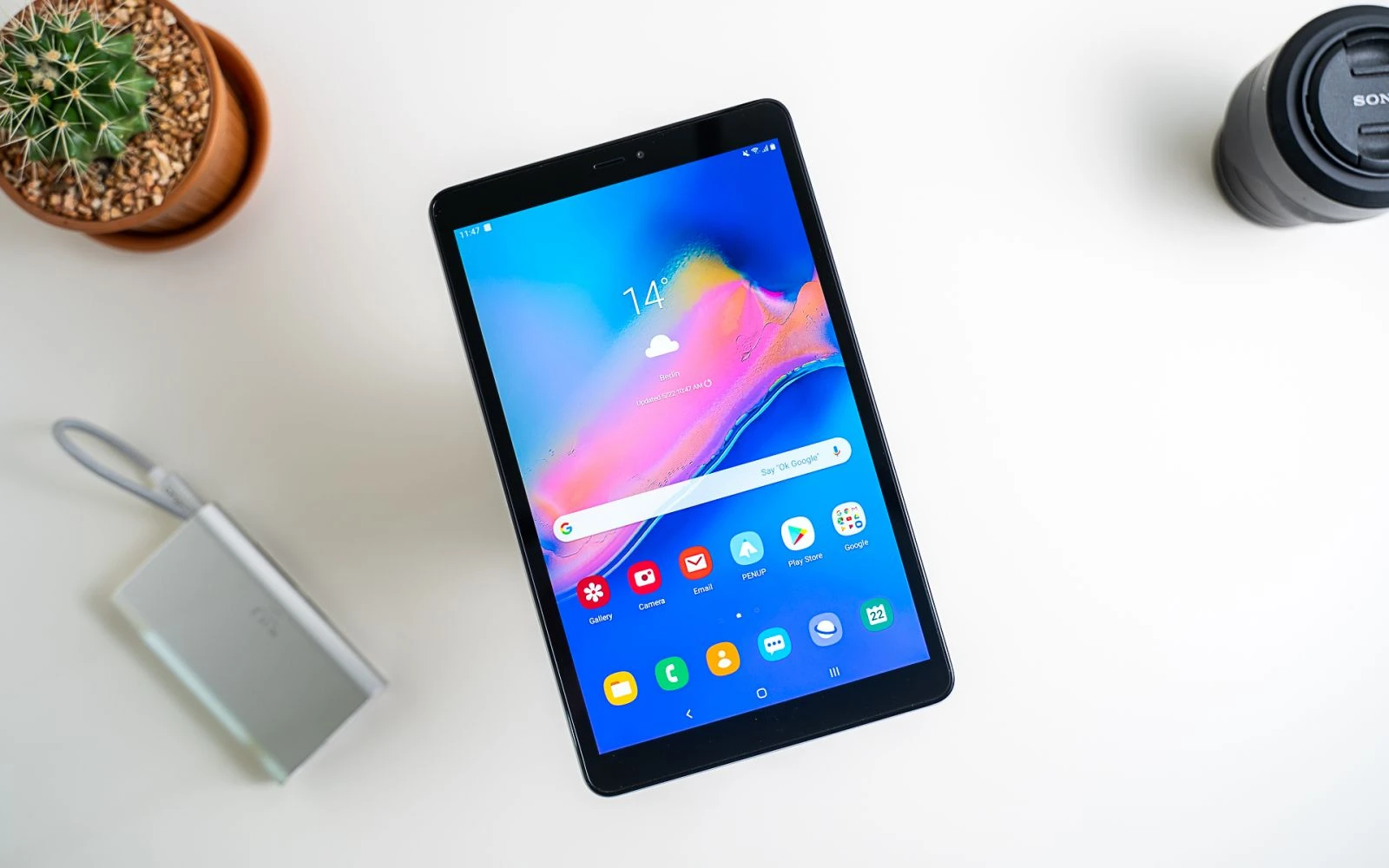 Máy tính bảng Samsung Galaxy Tab A màu đen giá rẻ tại Kim Anh Mobile Đà Nẵng
