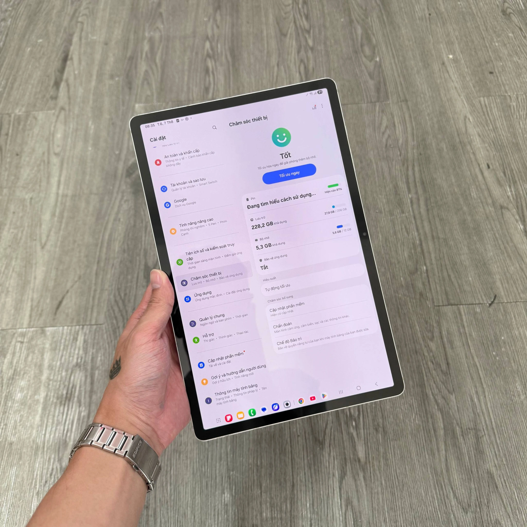 Máy tính bảng Samsung Galaxy Tab S9 chính hãng giá tốt tại Kim Anh Mobile Đà Nẵng