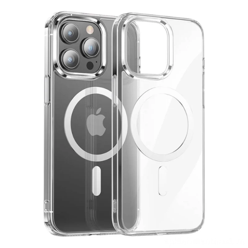 Ốp lưng iPhone 15 Pro Max MagSafe trong suốt bảo vệ máy, giá tốt tại Kim Anh Mobile Đà Nẵng.
