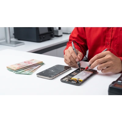 Kiểm tra và sửa chữa điện thoại iPhone uy tín tại Kim Anh Mobile Đà Nẵng.