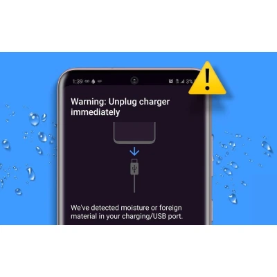 Sửa lỗi báo ẩm chân sạc Samsung lấy ngay tại Kim Anh Mobile Đà Nẵng
