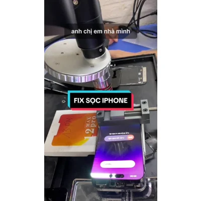 Sửa sọc màn hình iPhone lấy ngay uy tín tại Kim Anh Mobile Đà Nẵng.