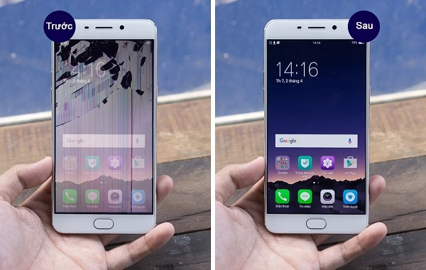Thay màn hình điện thoại OPPO bị vỡ lấy ngay tại Kim Anh Mobile Đà Nẵng uy tín chất lượng.