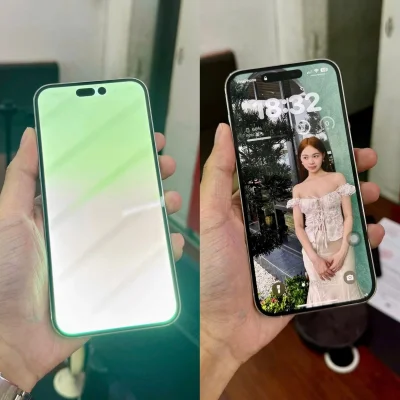 Thay màn hình iPhone 14 Pro Max bị lỗi xanh lấy ngay tại Kim Anh Mobile Đà Nẵng.