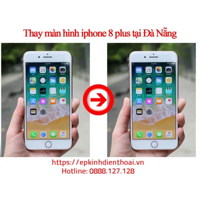 Dịch vụ thay màn hình iPhone 8 Plus uy tín, lấy ngay tại Kim Anh Mobile Đà Nẵng.