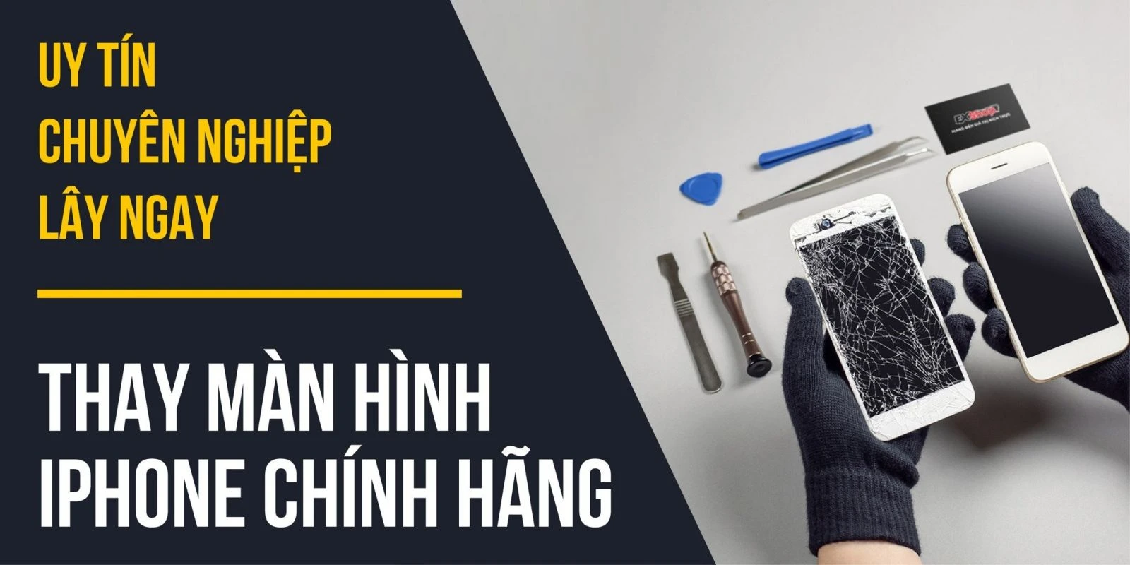 Thay màn hình iPhone chính hãng uy tín lấy ngay tại Kim Anh Mobile Đà Nẵng