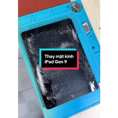 Thay mặt kính iPad Gen 9 bị vỡ lấy ngay tại Kim Anh Mobile Đà Nẵng uy tín.