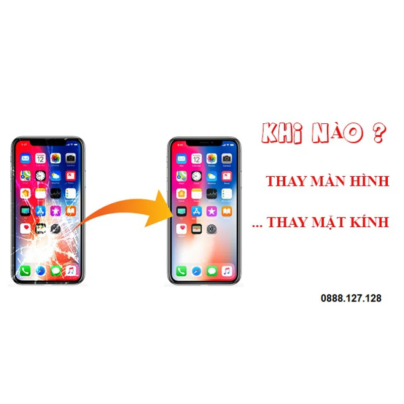 Dịch vụ sửa chữa thay màn hình iphone x chính hãng tại đà nẵng. Phân biệt màn hình iphone x chính hãng và zin linh kiện