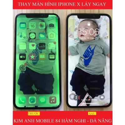 Dịch vụ thay màn hình iphone x chính hãng giá rẻ nhất đà nẵng