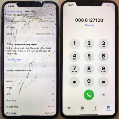 Ép kính điện thoại iphone x giá rẻ nhất tại đà nẵng