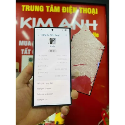 Ép Kính, Thay Mặt Kính Samsung S24 Ultra Chính Hãng – Lấy Ngay Tại Kim Anh Mobile Đà Nẵng