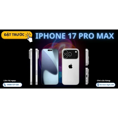 iPhone 17 Pro Max – Nhận Đặt Hàng Trước Sớm Nhất Tại Kim Anh Mobile Với Giá Ưu Đãi