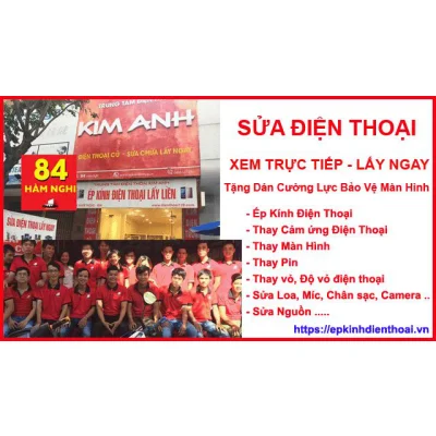 Kim Anh Mobile cửa hàng ép kính uy tín nhất đà nẵng