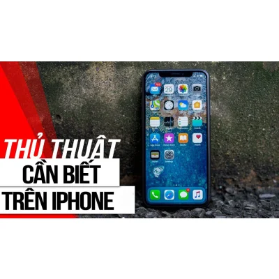 Những thủ thuật iphone chỉ người chuyên nghiệp mới biết