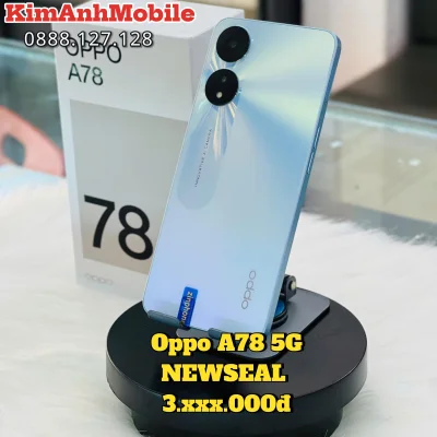 Oppo A78 5G - Máy mới giá rẻ phù hợp cho phụ huynh mượt mà
