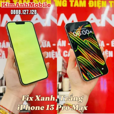 Sửa Lỗi Màn Hình Xanh, Trắng iPhone 13 Pro Max Tại Đà Nẵng – Fix Dứt Điểm Tại Kim Anh Mobile
