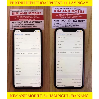 Thay bộ màn hình, ép kính điện thoại iphone 11 chất lượng tại đà nẵng