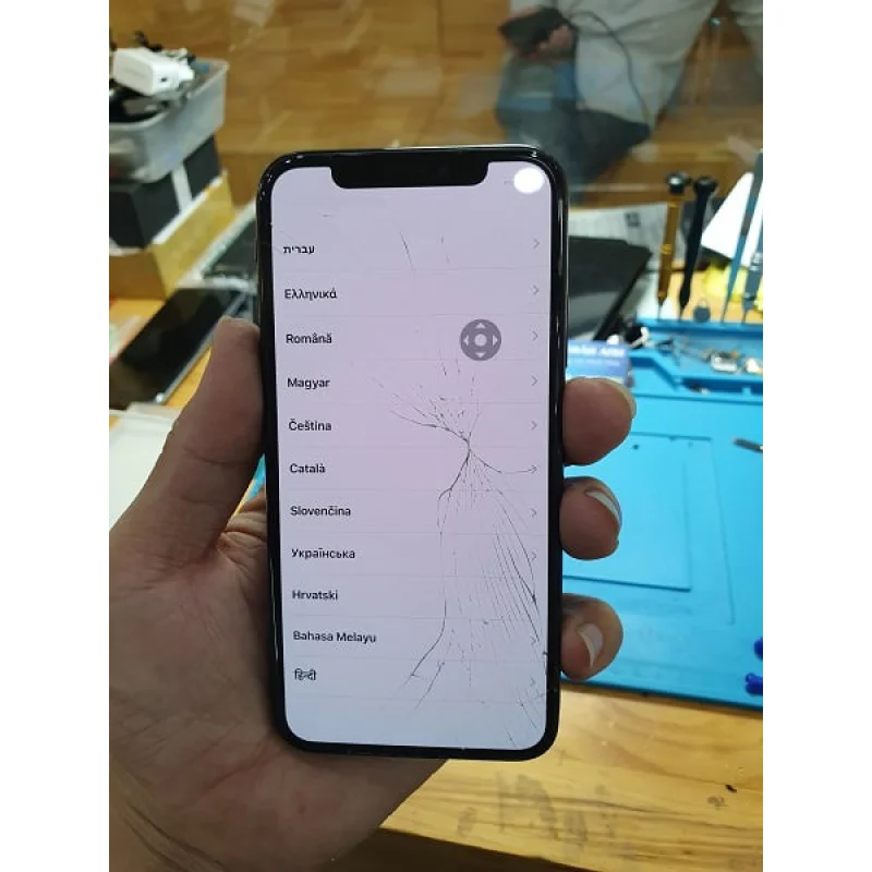 Thay ép kính điện thoại iphone x, xr, xs, xs max giá rẻ tại đà nẵng