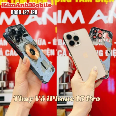 Thay Vỏ iPhone 13 Pro – Đổi Màu, Đổi Phong Thuỷ – Có Ngay Tại Kim Anh Mobile Đà Nẵng