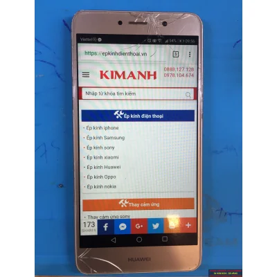 Chuyên ép kính Huawei Y7 Prime uy tín, giá rẻ, bảo hành lâu dài tại Đà Nẵng