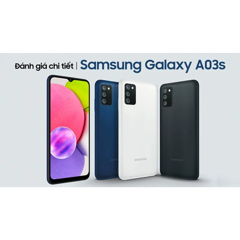 Điện thoại quốc dân tầm trung Samsung A03s tại Đà Nẵng