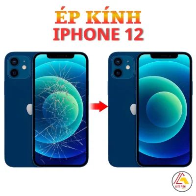ép kính iphone 12 tại Kim Anh Mobiles