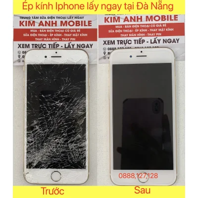 Ép kính iphone chính hãng lấy ngay tại Đà Nẵng