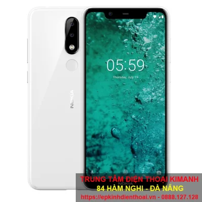 Ép kính nokia 5.1 plus tại Đà Nẵng