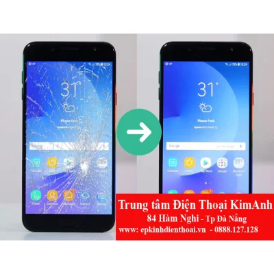 Ép kính Samsung J7+