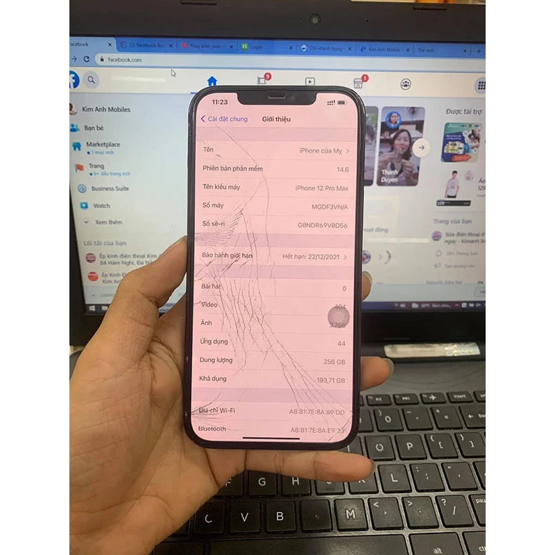 Ép kính, Thay mặt kính iPhone 12, 12 Pro, 12 Pro Max, 12 Mini tại Đà Nẵng