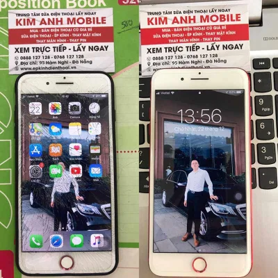Ép kính, thay mặt kính iPhone 7 tại Đà Nẵng