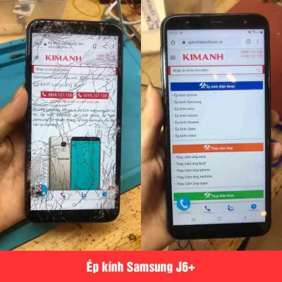 Ép kính, Thay mặt kính Samsung J6, J6 Plus tại Đà Nẵng