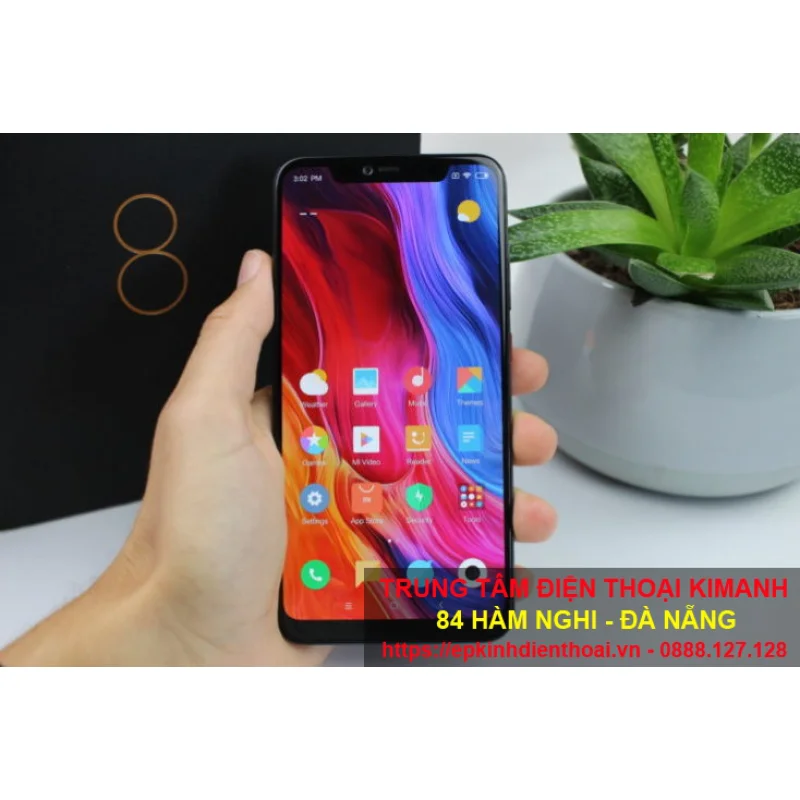 Ép kính Xiaomi Mi 8 tại Đà Nẵng giá rẻ