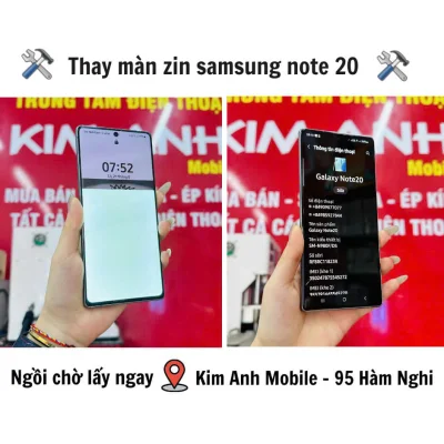 Màn Hình Samsung Note 20 Zin - Thay Nhanh Chờ Lấy Ngay Tại Kim Anh Mobile