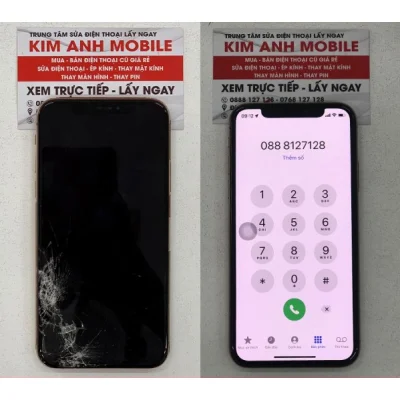 Thay Kính cảm ứng Iphone Xs Max tại Đà Nẵng