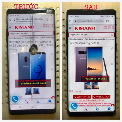 Thay màn hình Samsung Note 8 tại Đà Nẵng