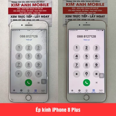 Thay mặt kính iPhone 8, 8 Plus tại Đà Nẵng