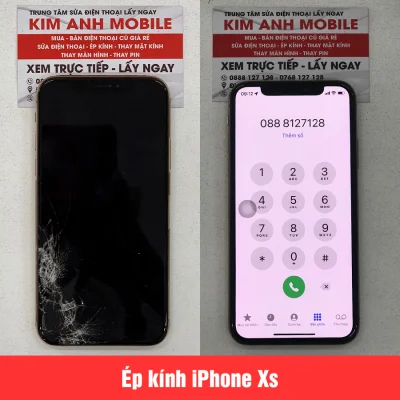 Thay mặt kính iPhone Xs Max tại Đà Nẵng