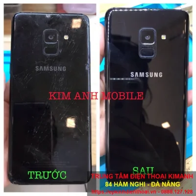 thay nắp lưng samsung A8