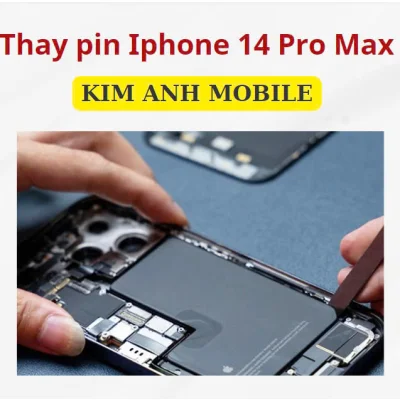 Thay pin 14 Pro Max tại Kim Anh Mobiles