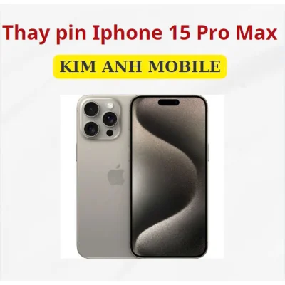 Thay pin 15 Pro Max giá rẻ tại Đà Nẵng
