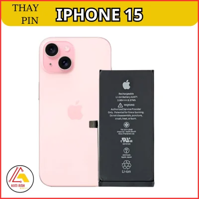 Thay Pin iphone 15 tại Kim Anh Mobiles