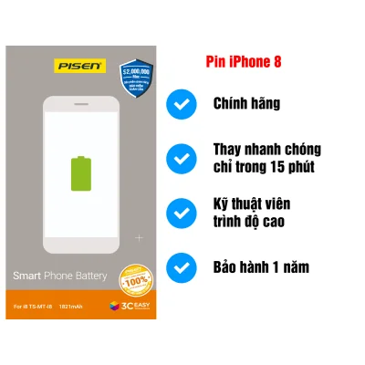 Thay pin iPhone 8 tại Đà Nẵng