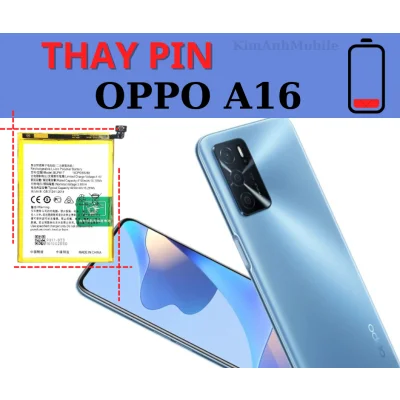Thay Pin Oppo A16 Uy tín tại Đà Nẵng