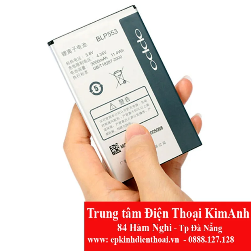 Thay pin Oppo R1