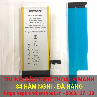 Thay pin pisen cho các dòng iphone 6s giá rẻ tại Đà Nẵng