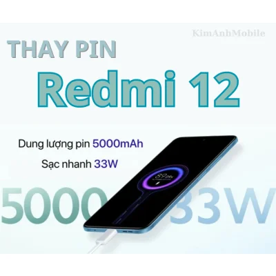 Thay Pin Redmi 12 tại Đà Nẵng