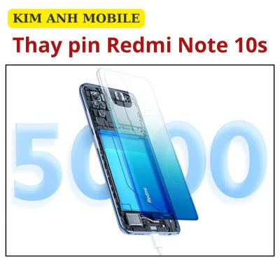 Thay pin Redmi Note 10s tại Kim Anh Mobiles